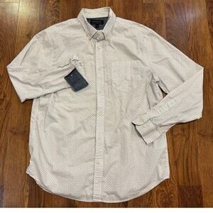 Banana Republic Men’s Soft Wash Casual Button Down Shirt – Size Large Flip Cuff